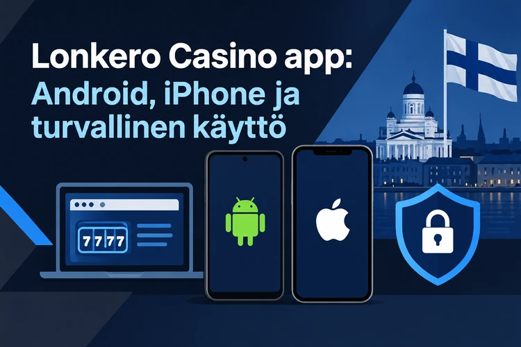 App Lonkero Casino: Android, iPhone ja turvallinen käyttö