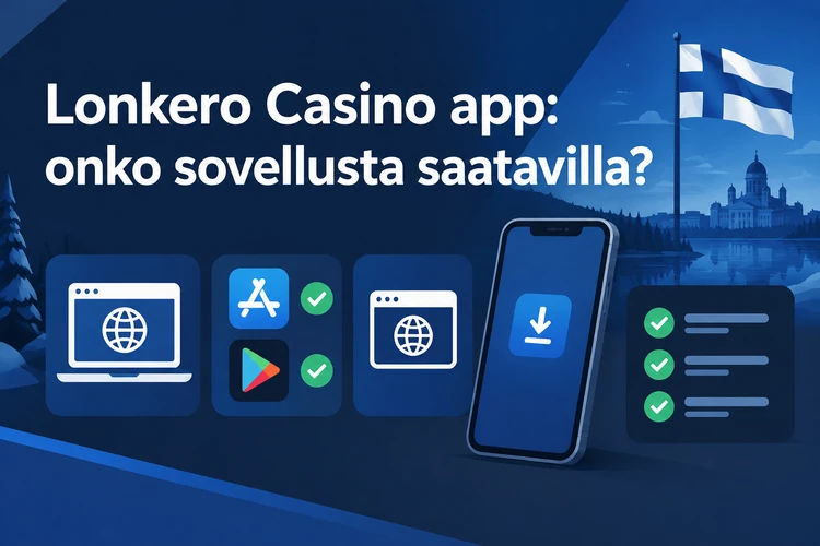 Lonkero Casino app: onko sovellusta saatavilla?
