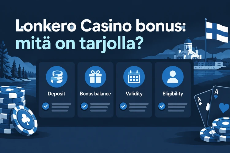Lonkero Casino bonus: mitä on tarjolla?