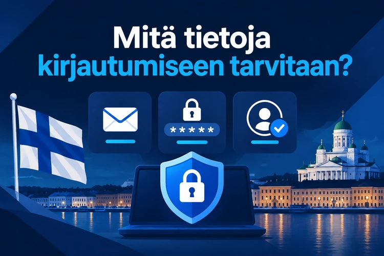 Mitä tietoja kirjautumiseen tarvitaan?