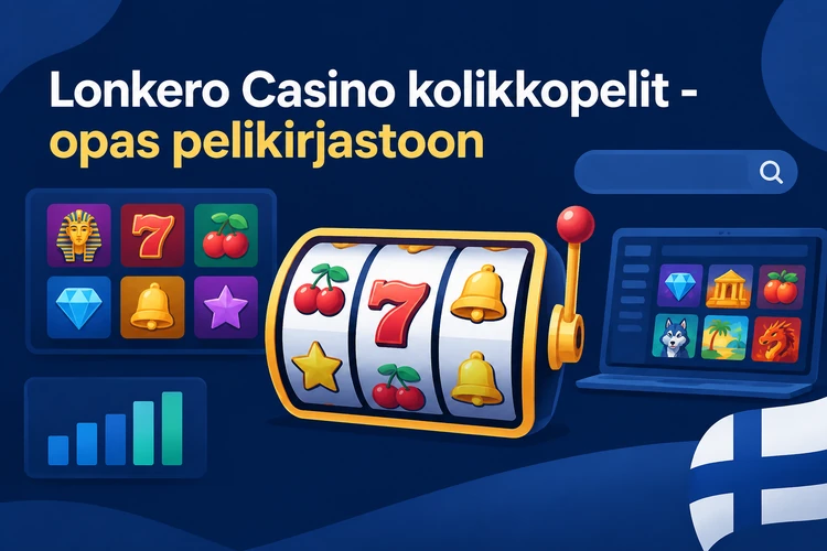 Lonkero Casino kolikkopelit - opas pelikirjastoon