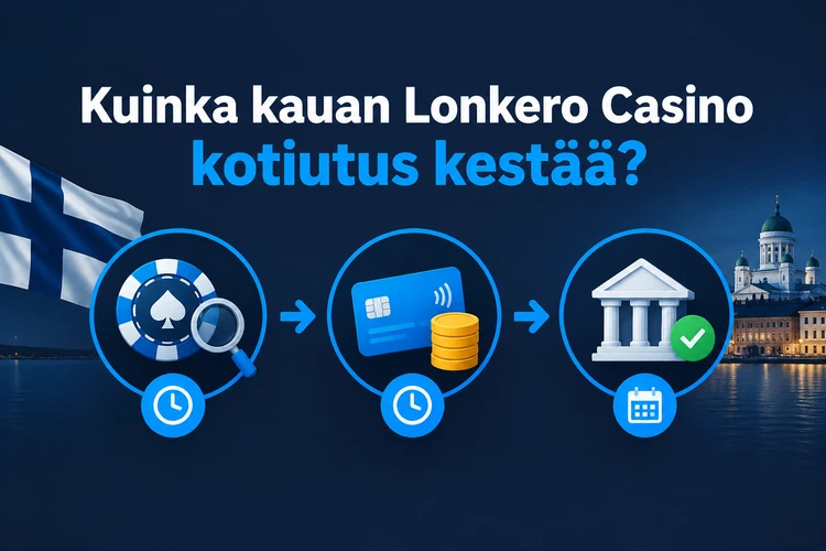 Kuinka kauan Lonkero Casino kotiutus kestää?