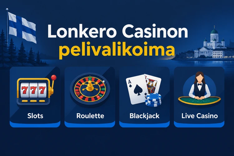 Lonkero Casinon pelivalikoima